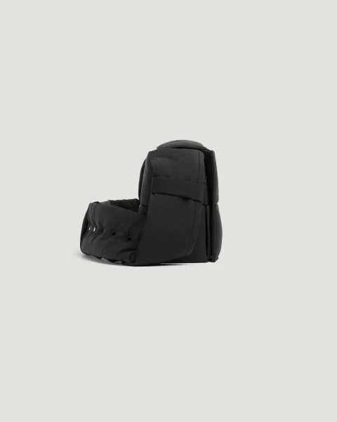 Small Padded Tech Cassette in Black — снимка 3