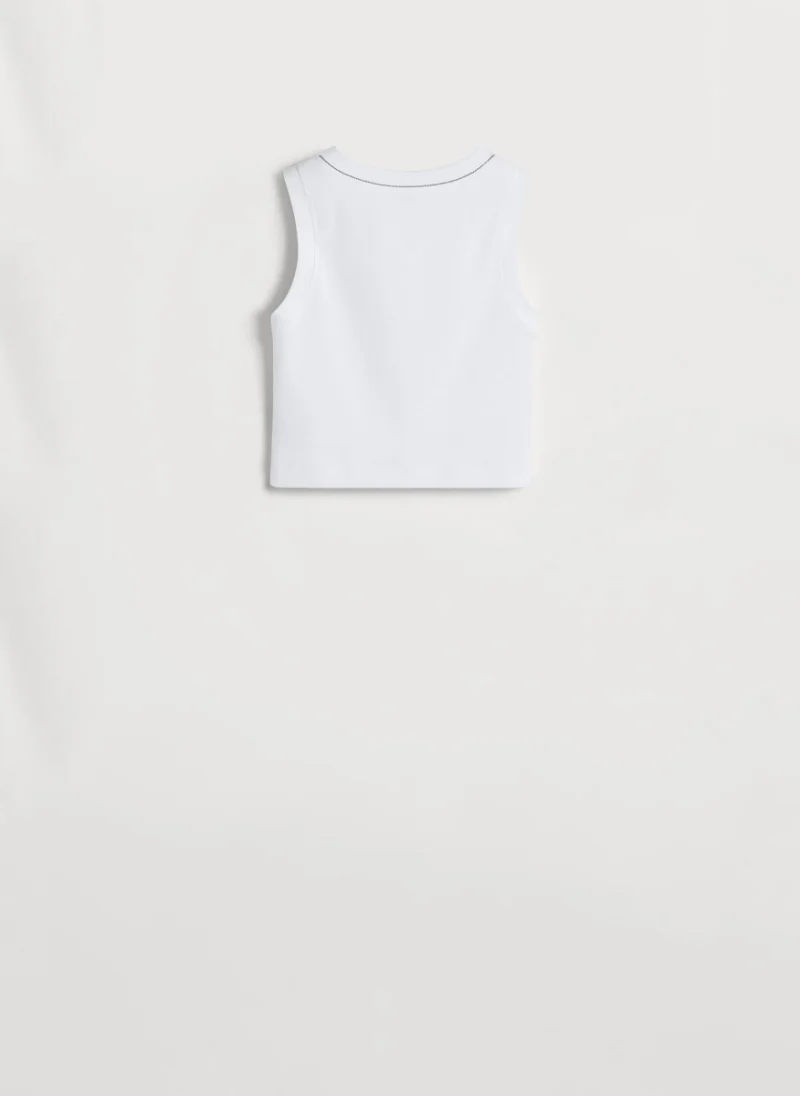 Топ с монили Brunello Cucinelli Kids 6 — снимка 5
