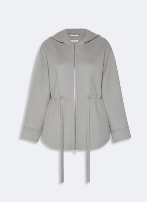 Палто от фина вълна с качулка 'S Max Mara Smmmonia