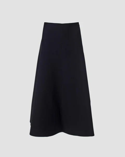The Triangle Maxi Skirt in Black