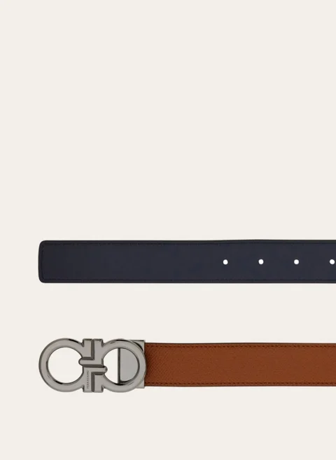 Двулицев колан 'Gancini' Ferragamo — снимка 2