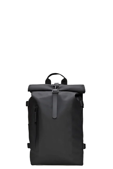 Backpack Rolltop Rucksack Large W3 14590 01 black
