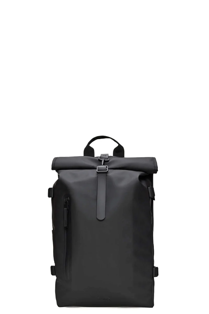 Backpack Rolltop Rucksack Large W3 14590 01 black