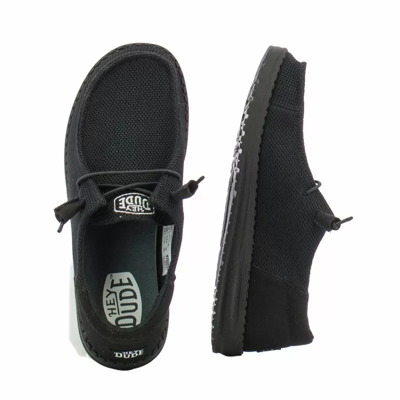 Дамски Ежедневни HEY DUDE – 40065-001 WENDY FUNK MONO BLACK — снимка 5