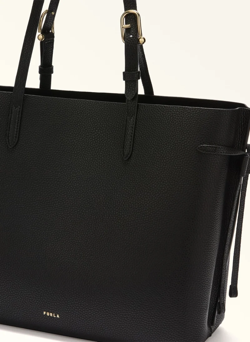 Кожена 'Tote' чанта Furla Ava Nero L — снимка 2