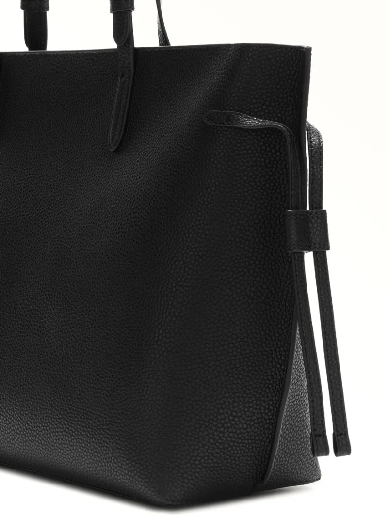 Кожена 'Tote' чанта Furla Ava Nero Nero L — снимка 6