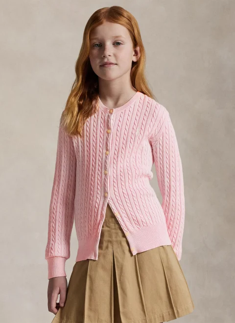 Жилетка 'Cable-Knit' Ralph Lauren Kids 7-14