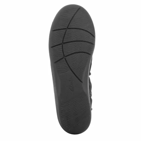Дамски равни боти CLARKS – 26137566-black202 — снимка 5