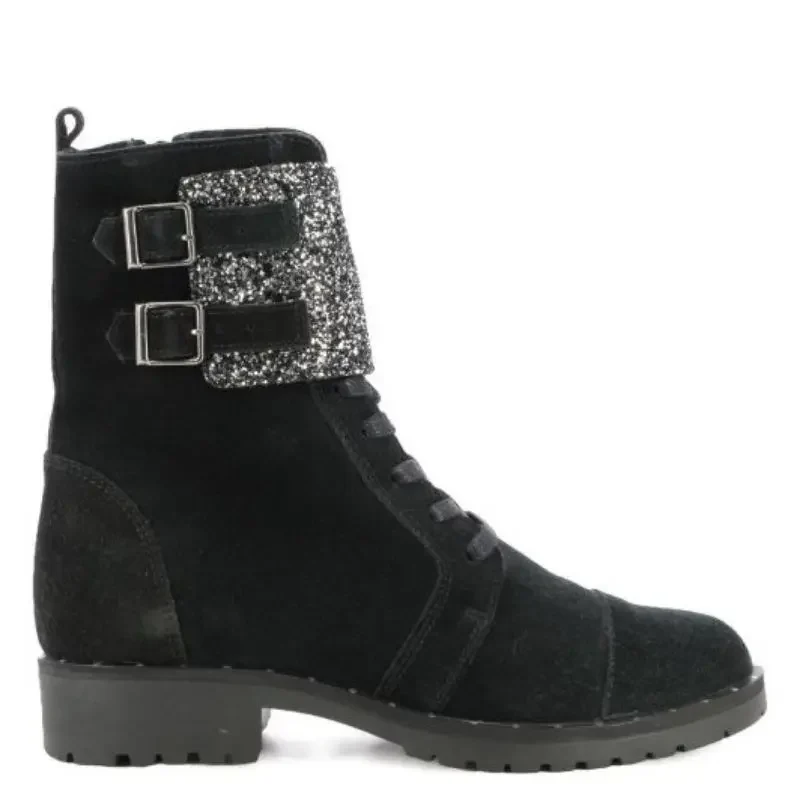 Дамски Кубинки CARLO FABIANI – 36713 – black swede