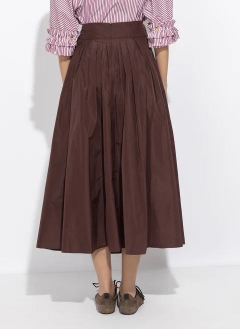 Разкроена пола от тафта 'S Max Mara Smmromina — снимка 3