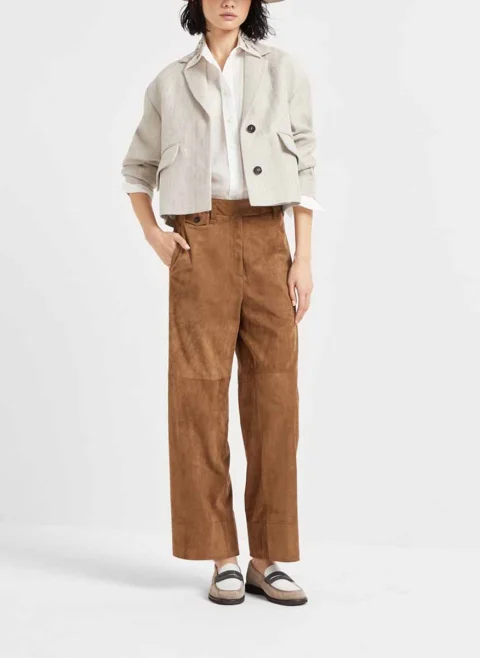 Риза с бродерия Brunello Cucinelli — снимка 5