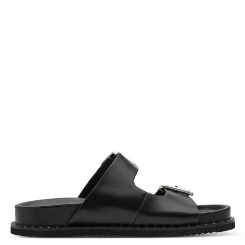 Дамски Равни Чехли TAMARIS – 1-27423-46-001 BLACK — снимка 2