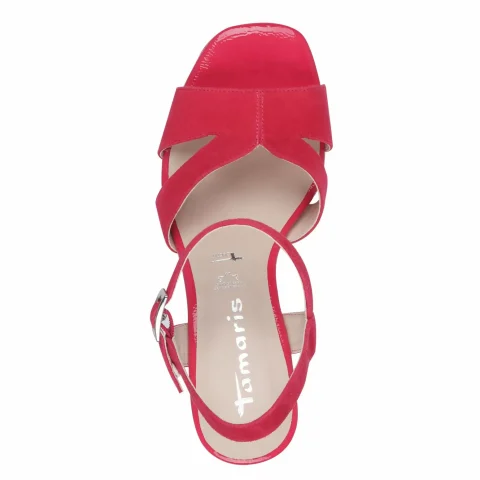 Дамски Сандали На Ток TAMARIS – 1-28309-42-510 PINK — снимка 5