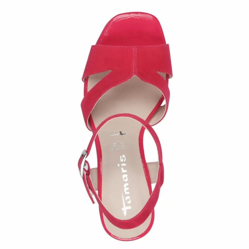 Дамски Сандали На Ток TAMARIS – 1-28309-42-510 PINK — снимка 5