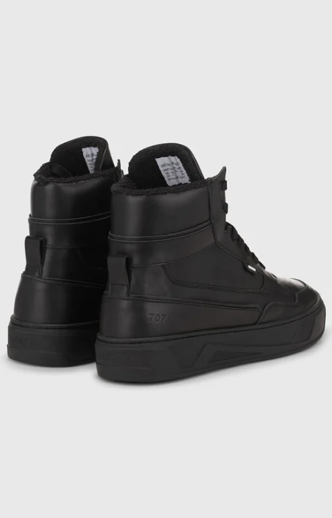 Черни обувки 707 MID — снимка 3