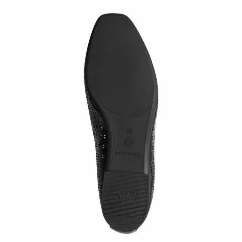 Балерини TAMARIS – 1-22132-46-006 BLACK STRUCT. — снимка 6