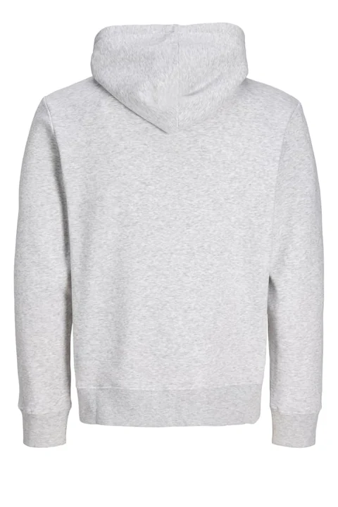 Суичър Jjkendrick Hood 12298421 BS000107 white melange — снимка 2