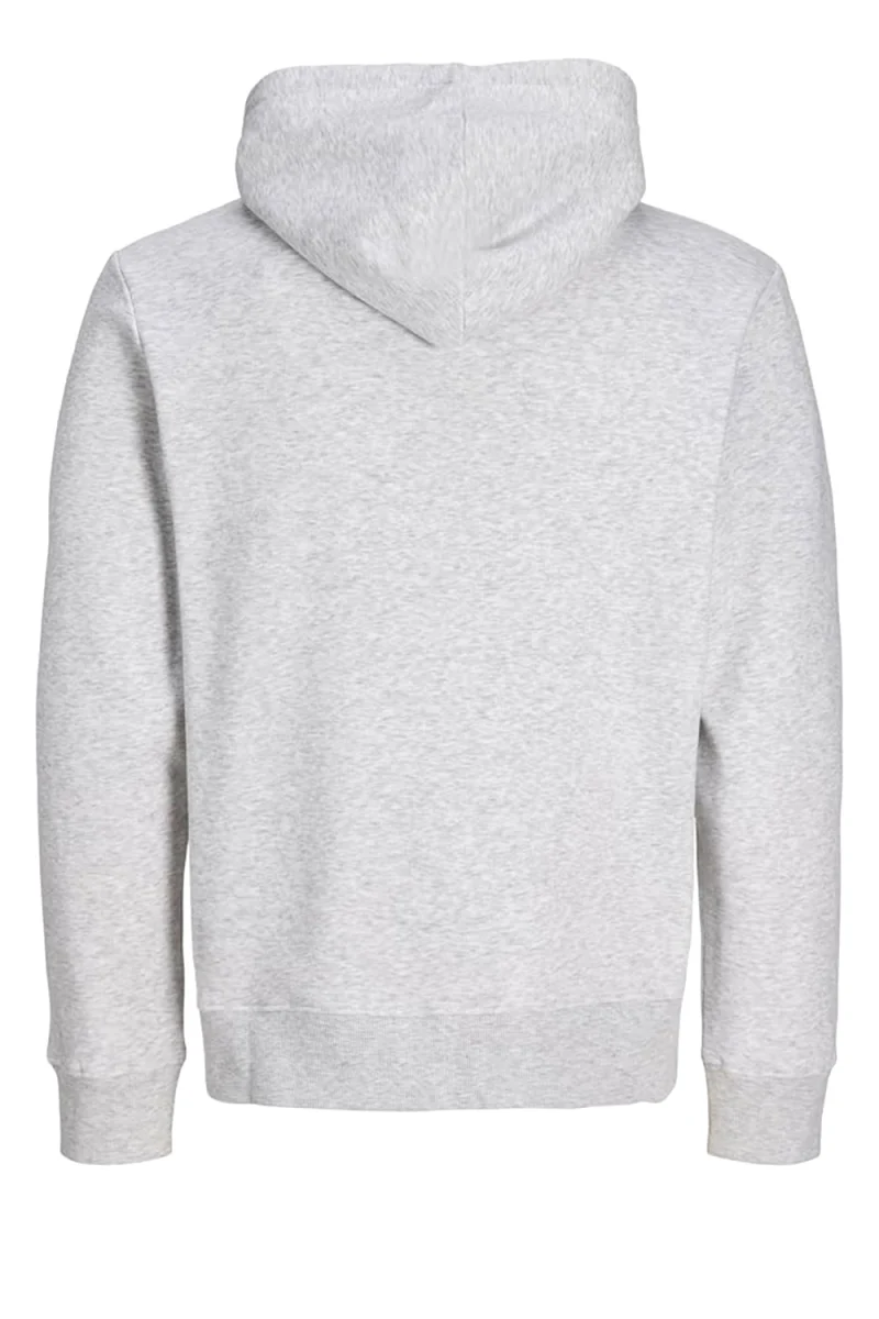 Суичър Jjkendrick Hood 12298421 BS000107 white melange — снимка 2