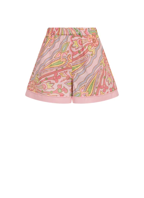 Къс панталон с 'Paisley' принт Etro Kids