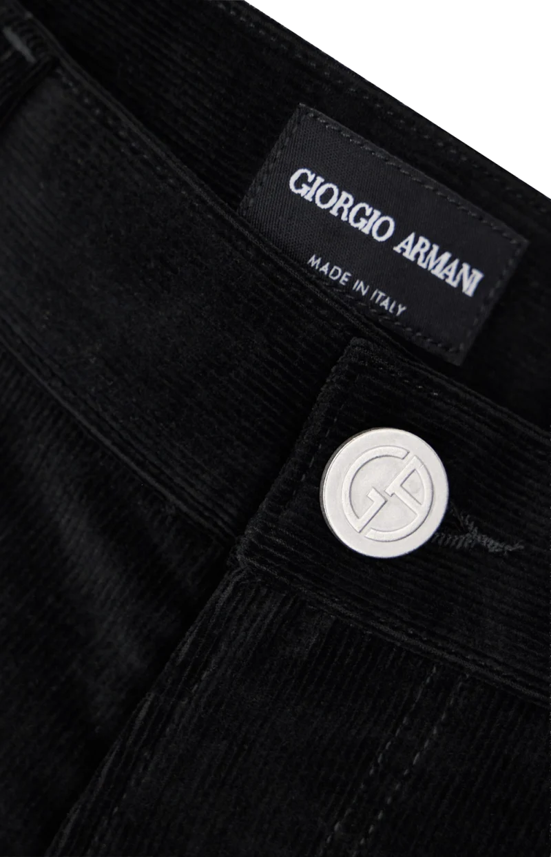 Five-Pocket Corduroy Trousers in a Cashmere Blend — снимка 2