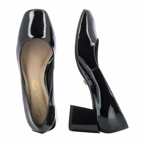 Токчета DONNA ITALIANA – 2060-610-798 VZ SEDA BLACK MU — снимка 5