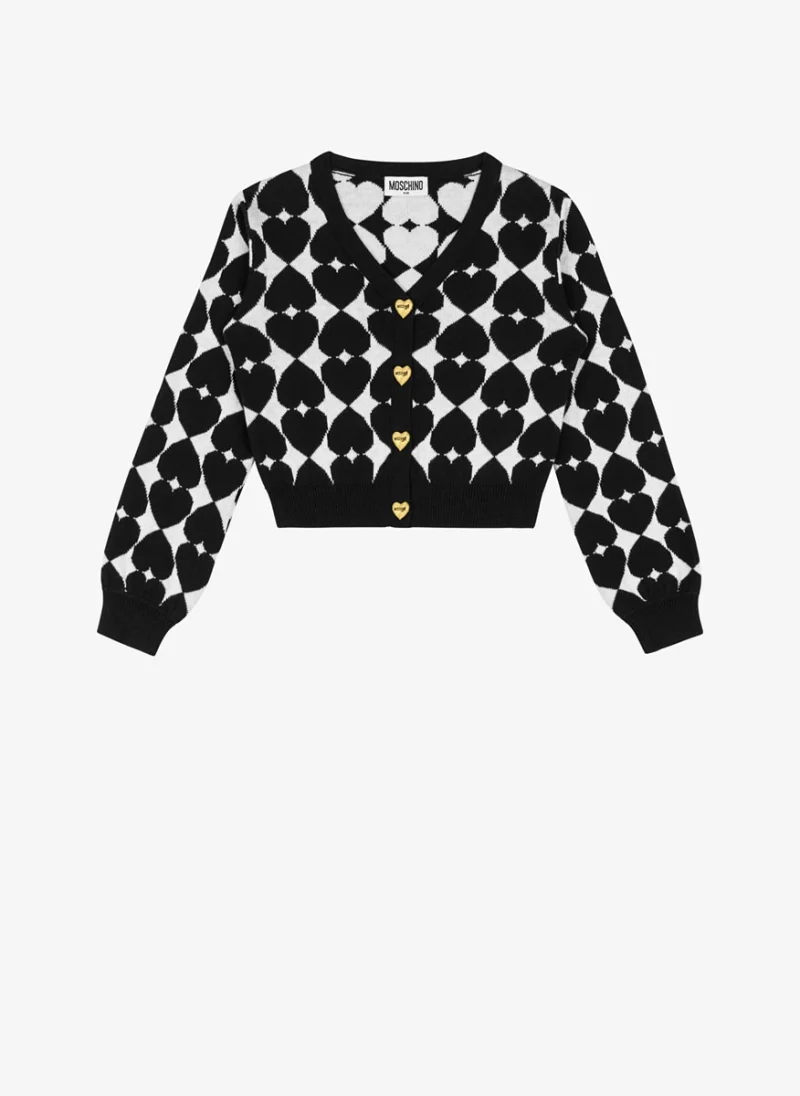 Жилетка с принт Moschino Kids