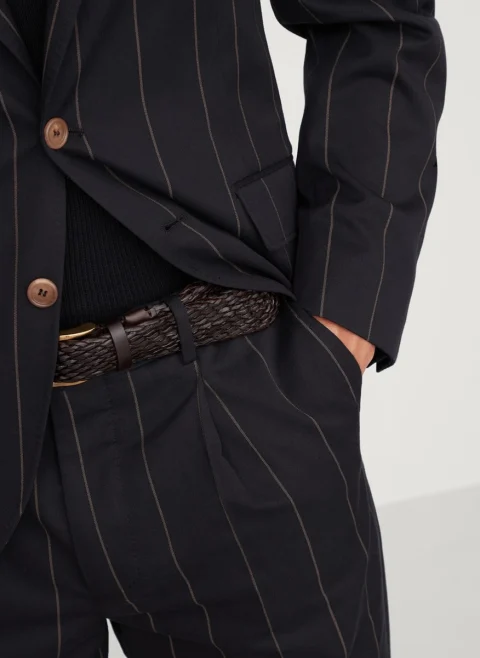 Колан 'Braided' Brunello Cucinelli — снимка 3