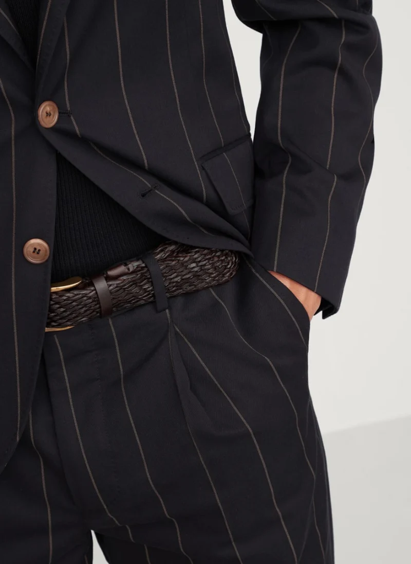 Колан 'Braided' Brunello Cucinelli — снимка 3