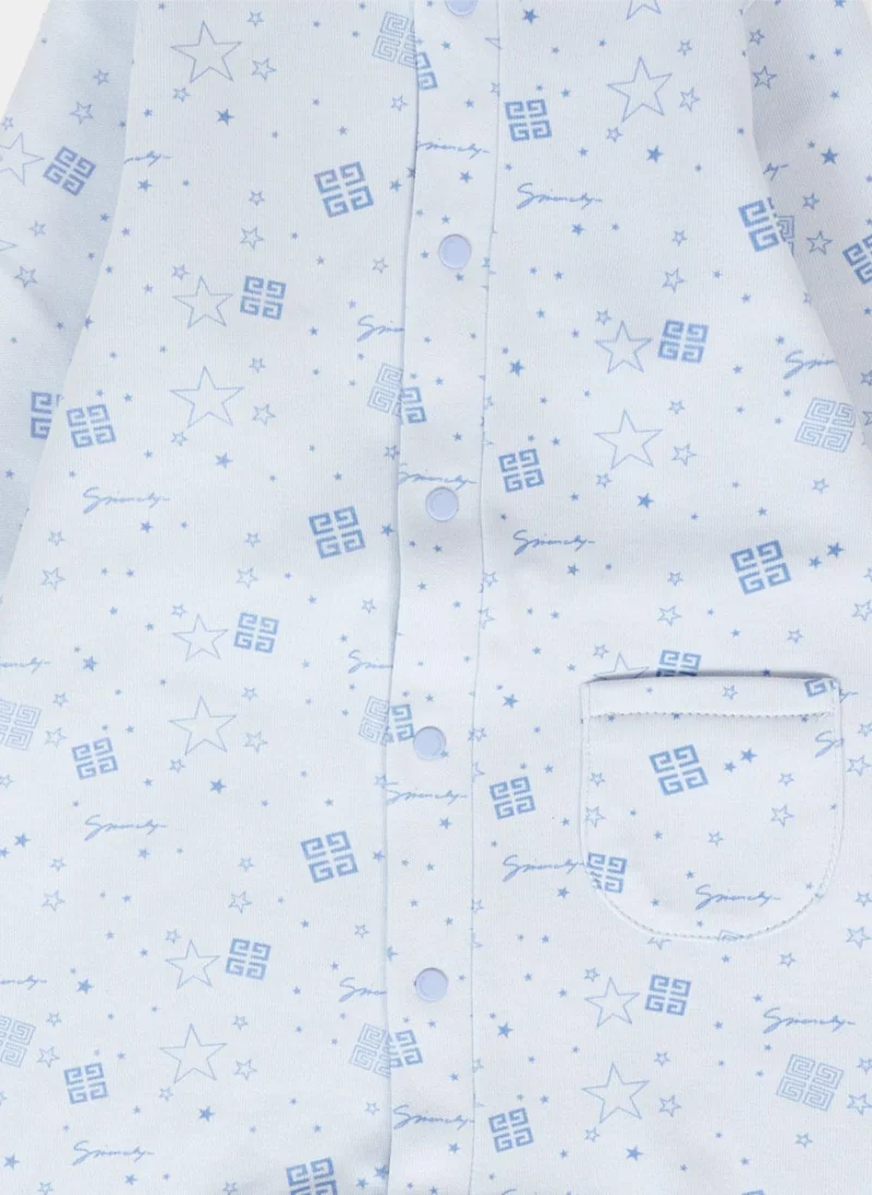 Пижама с принт Givenchy Kids — снимка 6