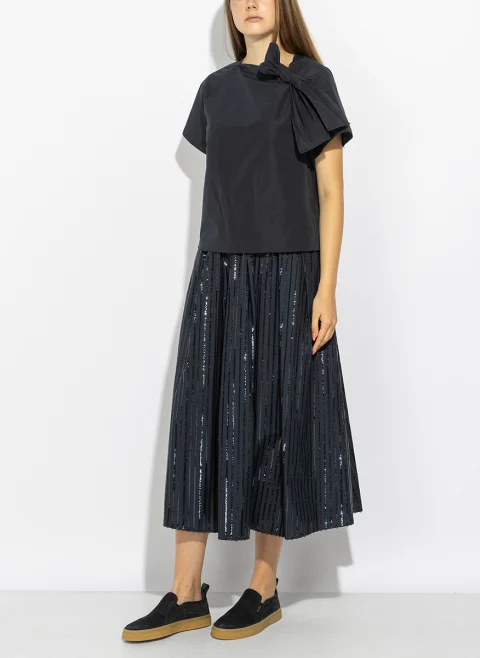 Миди пола с пайети Weekend Max Mara Wkdfiordi — снимка 6