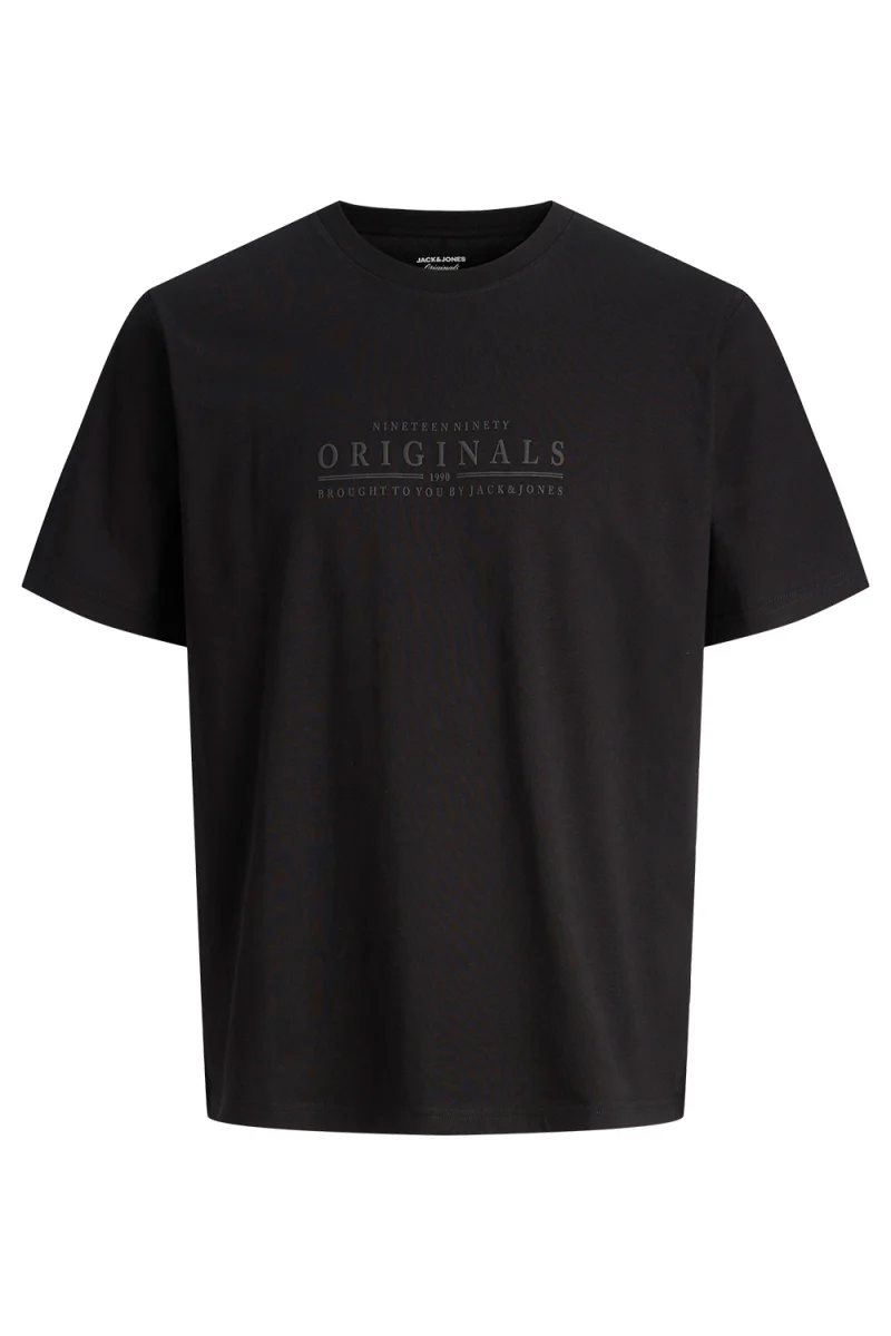 T-Shirt Jorcatskills Minimal Crew Neck Ln 12290315 C-N10 black