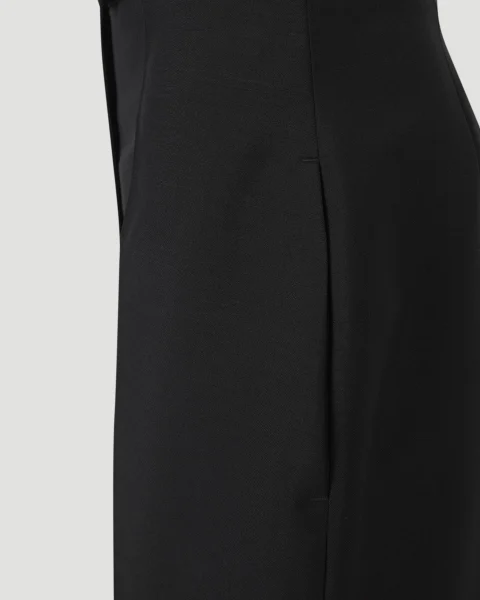 Wool Trousers in Black — снимка 5