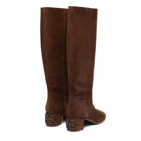Дамски велурени ботуши Muni Nomad Casadei — снимка 7
