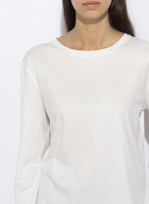 Блуза с бродерия 'Basic fit' 'S Max Mara Smmfumetto — снимка 5