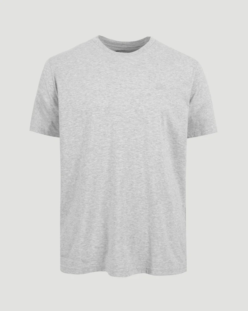 Cotton T-Shirt in Grey