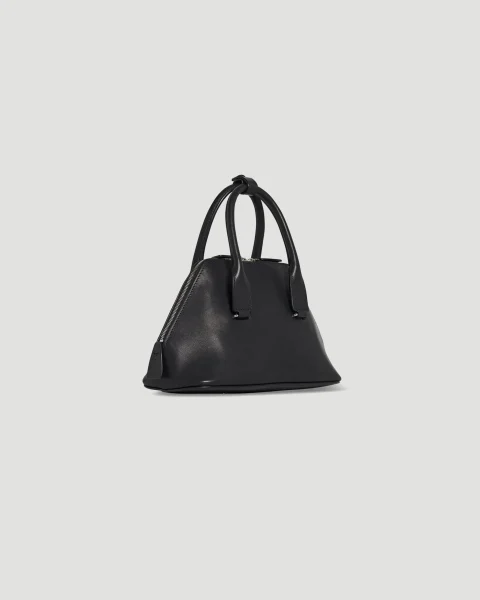 Mini Devon Bag in Black Calfskin Leather — снимка 2