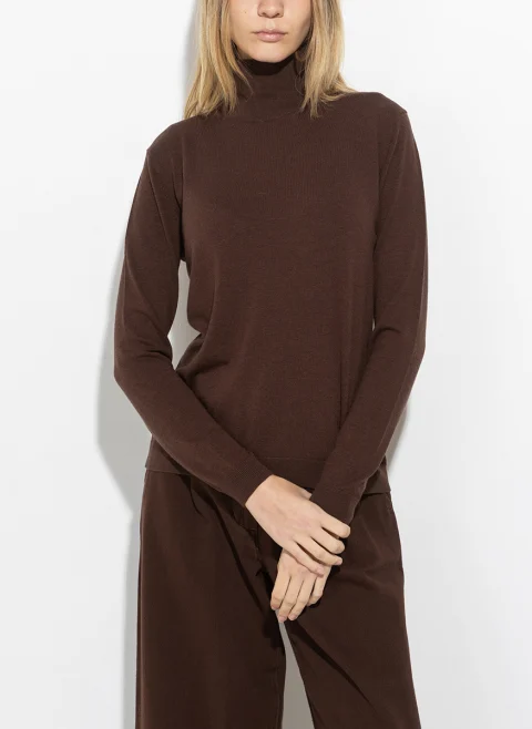 Пуловер с вълна и коприна Weekend Max Mara Kiku — снимка 8