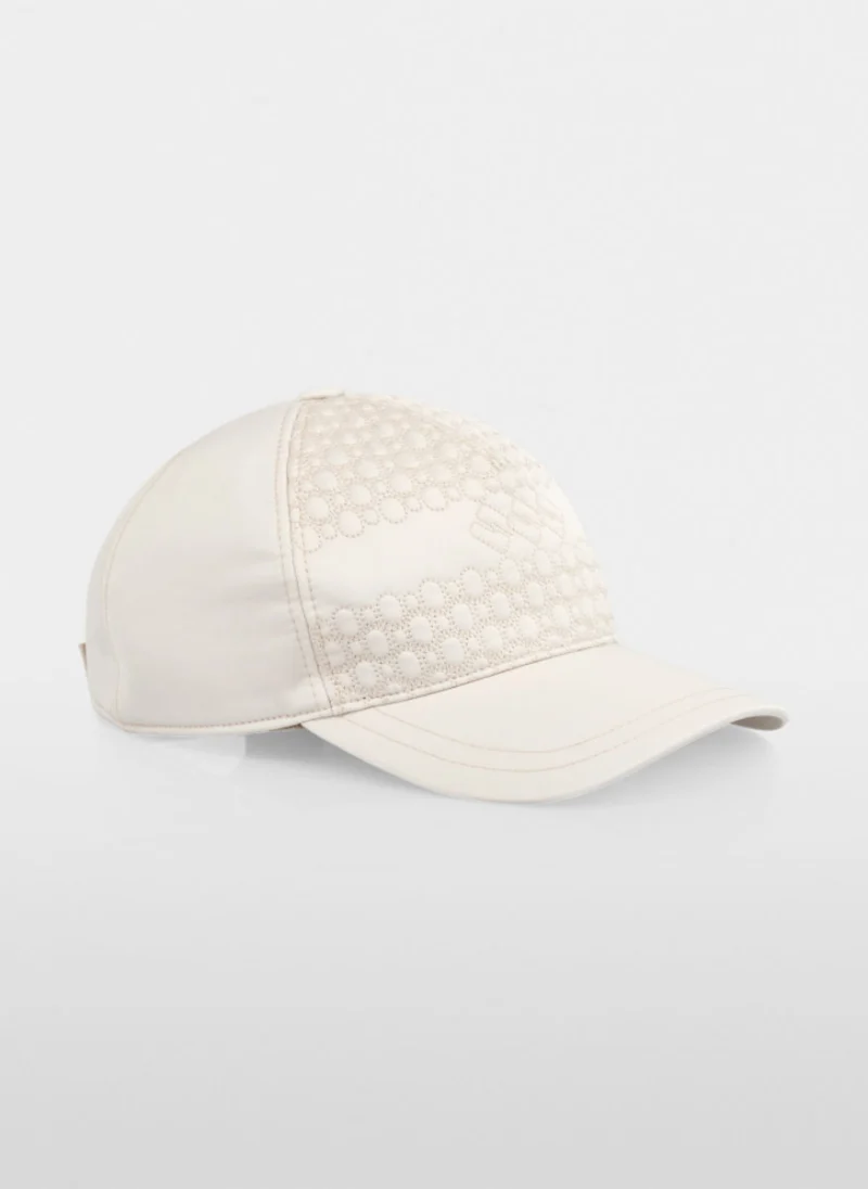 Шапка с капитониран мотив Marc Cain Sports