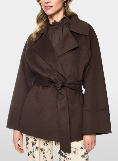 Късо палто от вълна Marc Cain Collections