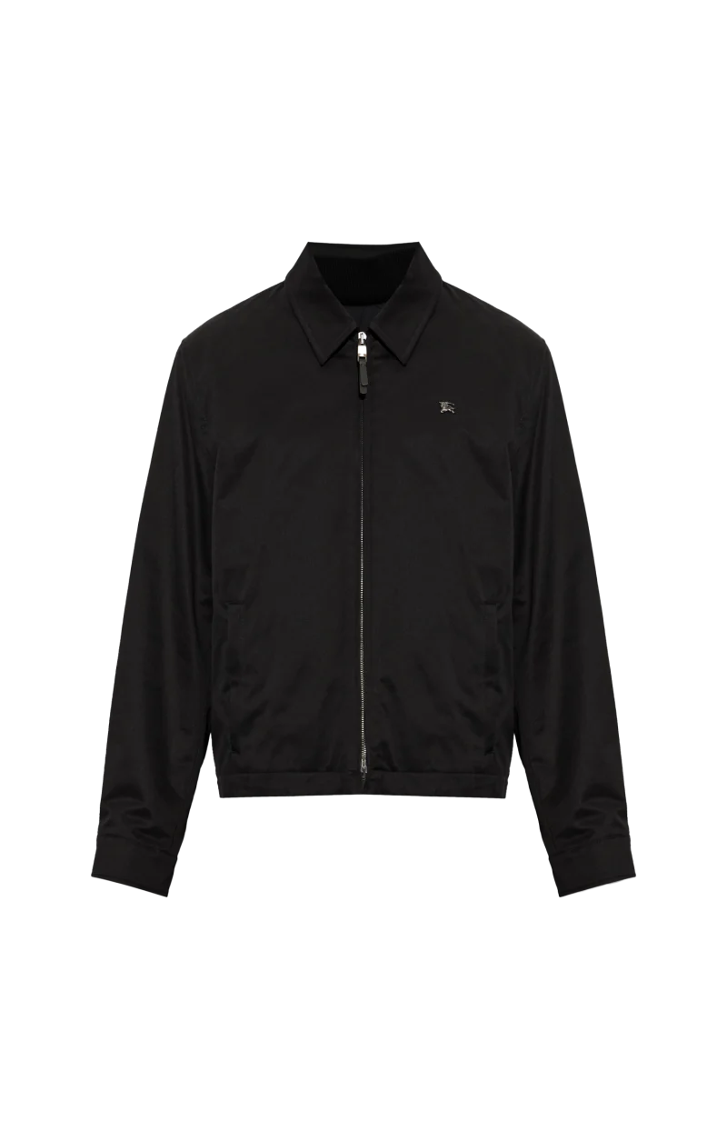 Detachable Gilet Bloomsbury Harrington Jacket in Black