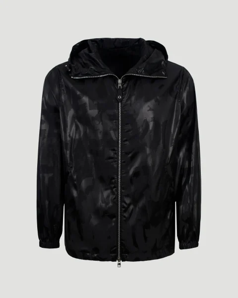 Windbreaker in Black