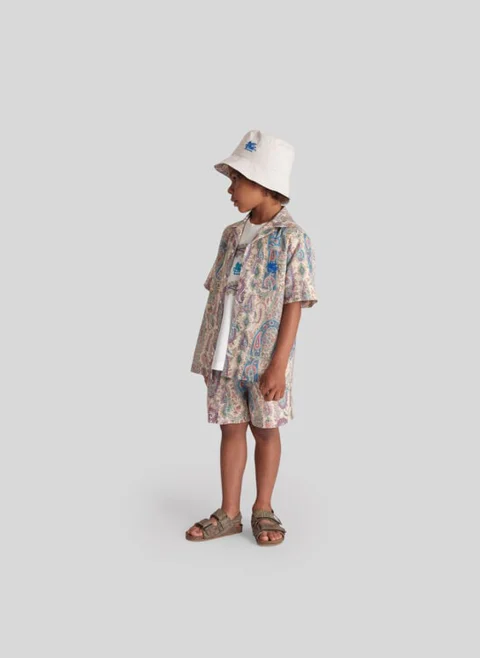 Риза с принт 'Paisley' Etro Kids — снимка 3