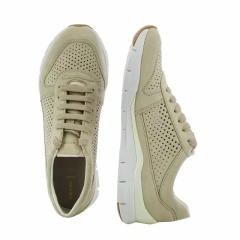 Дамски Сникърс GEOX – D02F2B D SUKIE LT TAUPE — снимка 5