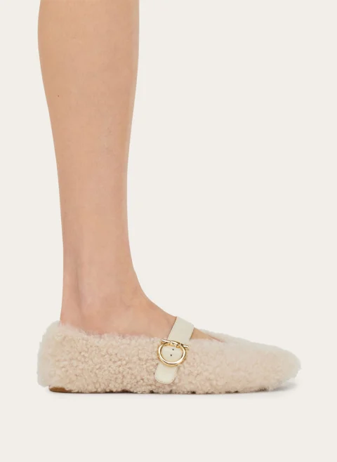 Балерини от вълна Ferragamo — снимка 6