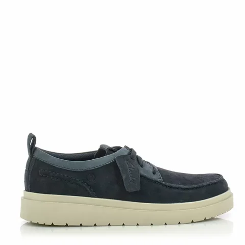 Мъжки Ежедневни CLARKS – 26180866 POLDEN MOC NAVY SUEDE