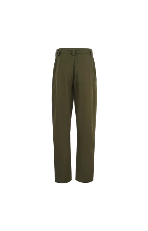 Trousers in Cotton and Silk — снимка 2