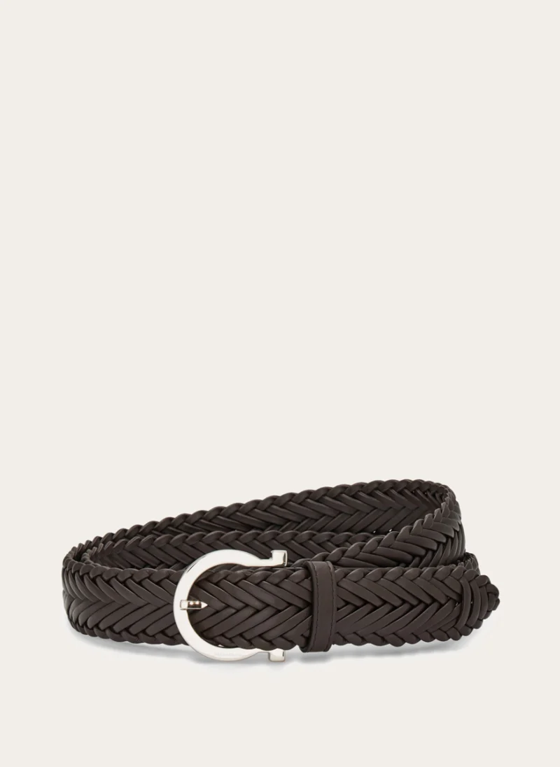 Колан с плетен дизайн Ferragamo