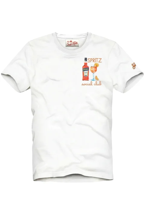 T-Shirt Portofino POT0001-07996L social spritz 01n emb