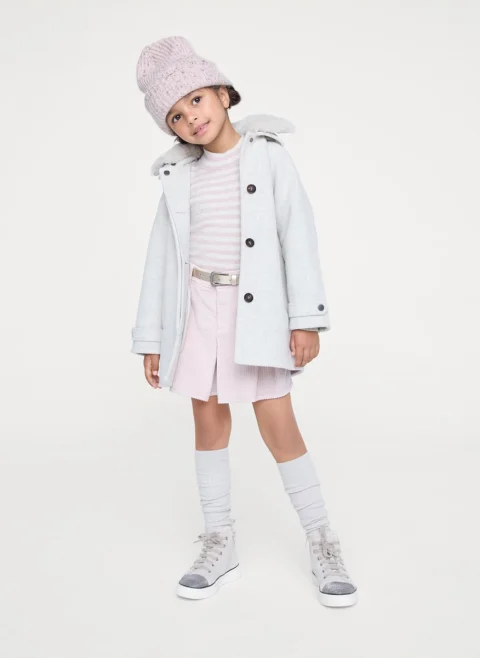 Раиран пуловер с кашмир Brunello Cucinelli Kids 10 — снимка 4