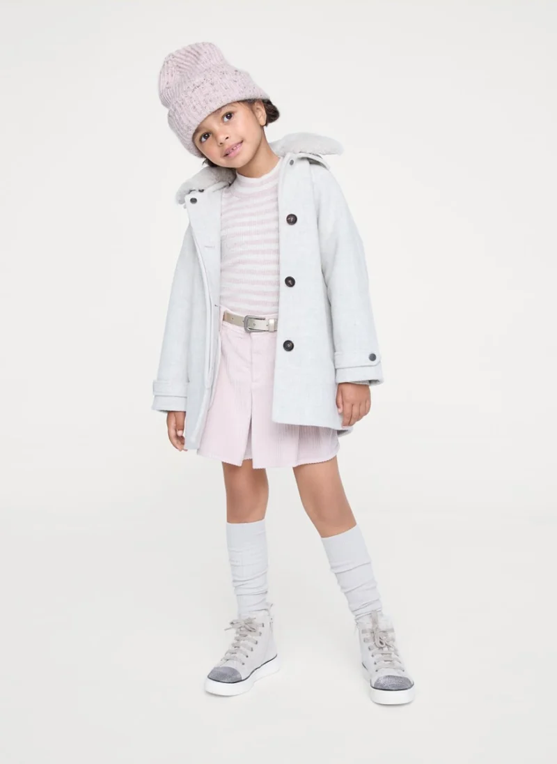 Раиран пуловер с кашмир Brunello Cucinelli Kids 10 — снимка 4